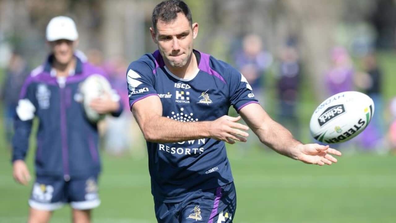 Cameron Smith of the Melbourne Storm