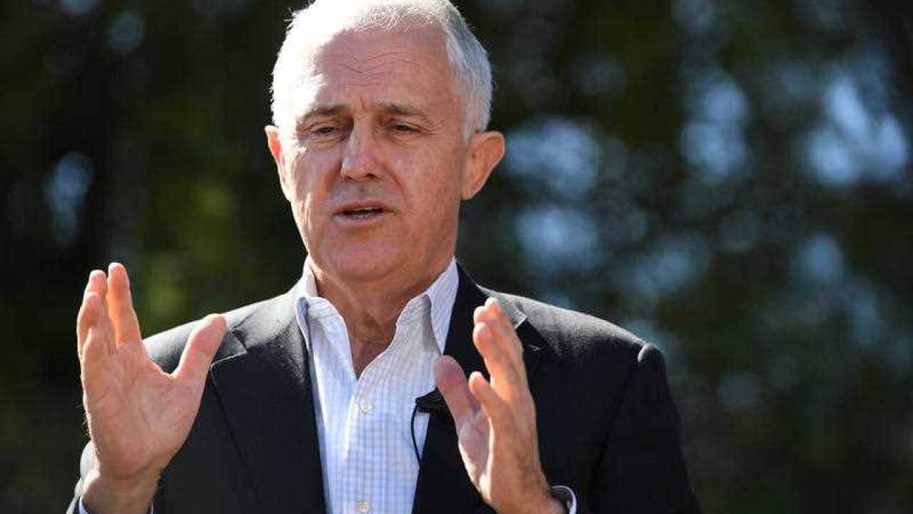 Australian prime minister Malcolm Turnbull.