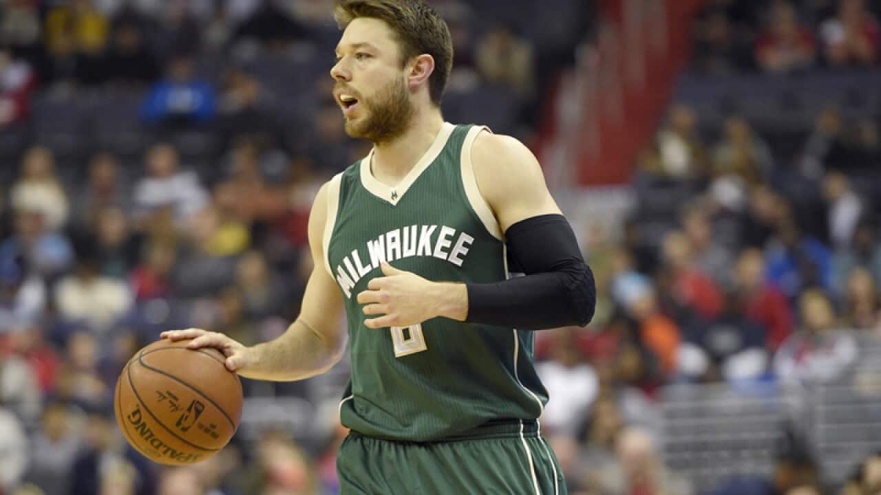 Milwaukee Bucks guard Matthew Dellavedova