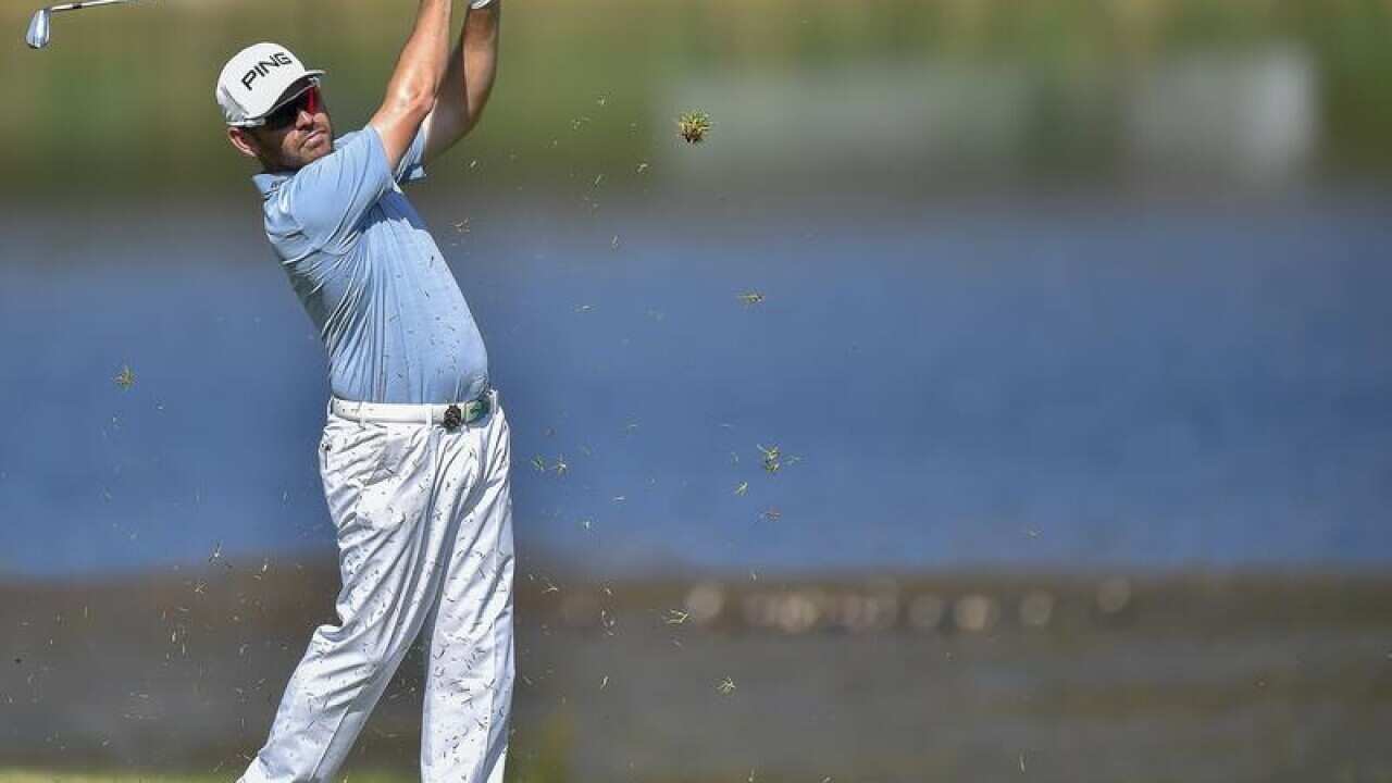 Louis Oosthuizen of South Africa.