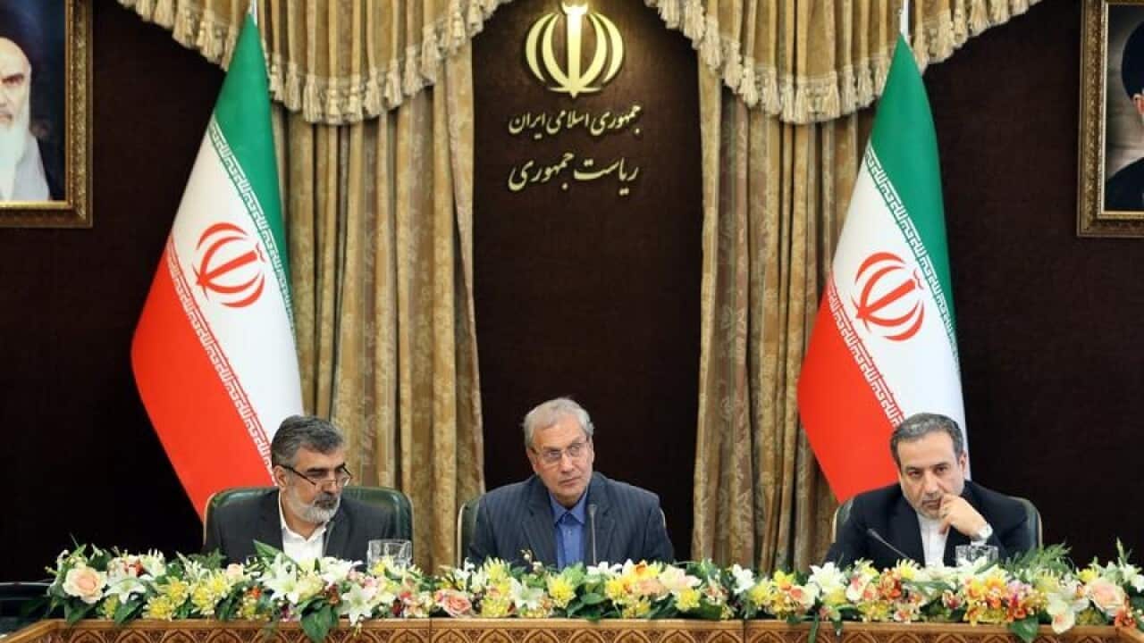 Iranian government ministers and nuclear officials.
