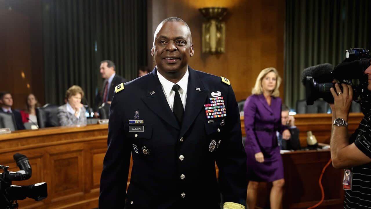 A 2015 file photo of General Lloyd Austin III.