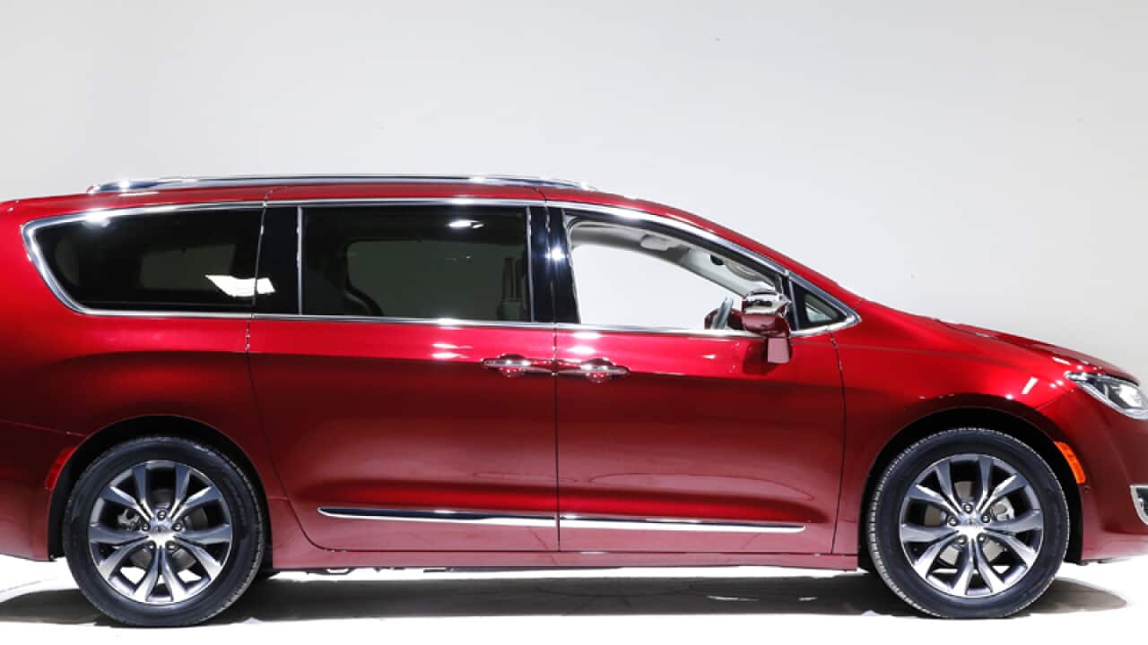 A 2017 Chrysler Pacifica