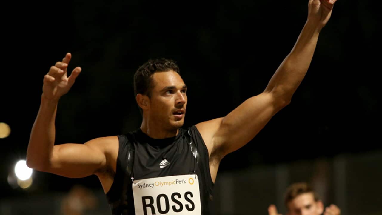 Australian sprinter Josh Ross