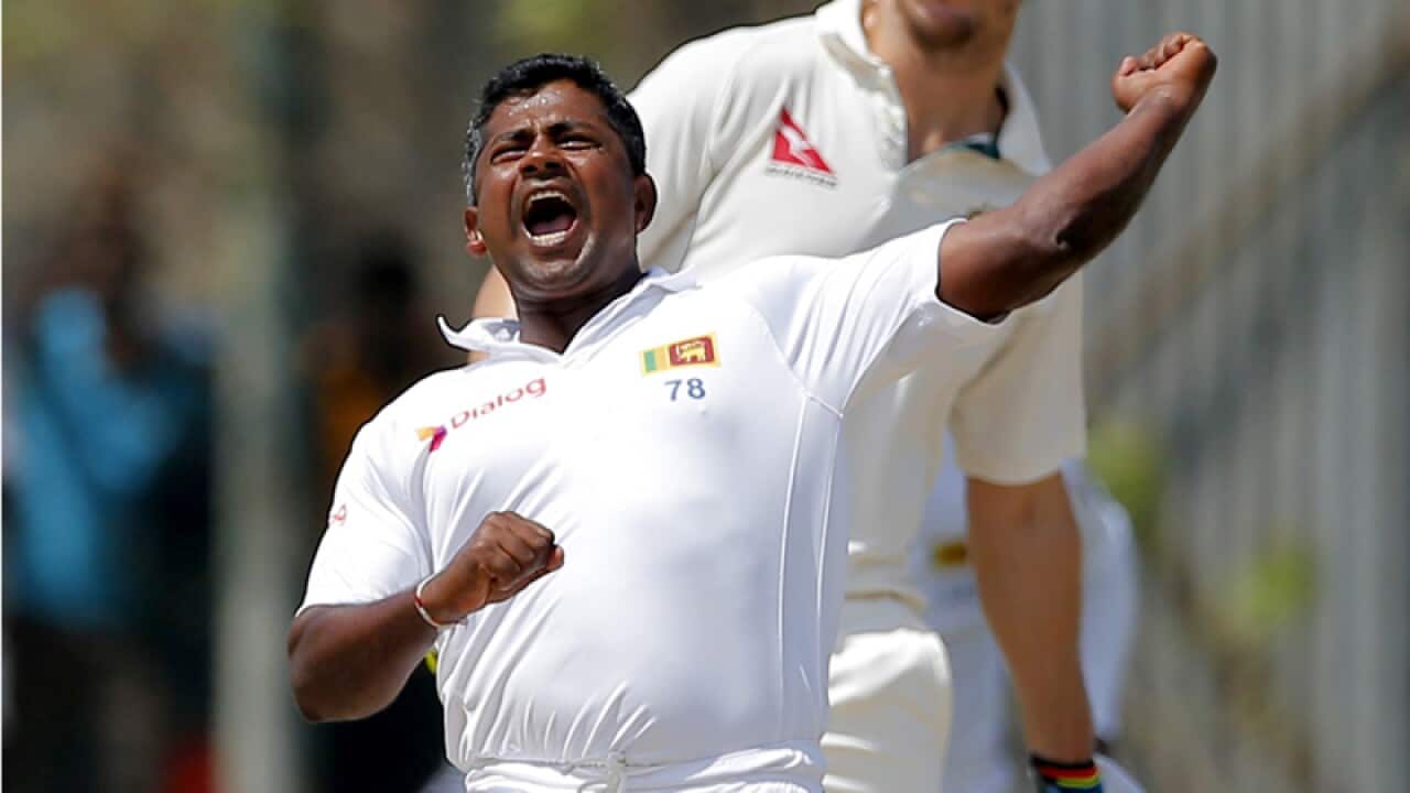 Sri Lanka's Rangana Herath