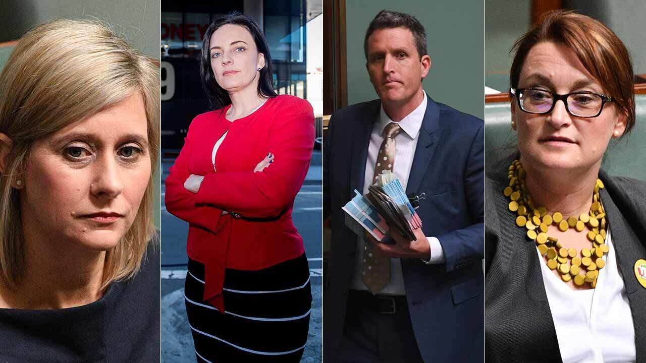 Labor MPs from left: Susan Lamb, Emma Husar, Josh Wilson and Justine Keay are four MPs on the Liberals' citizenship radar.