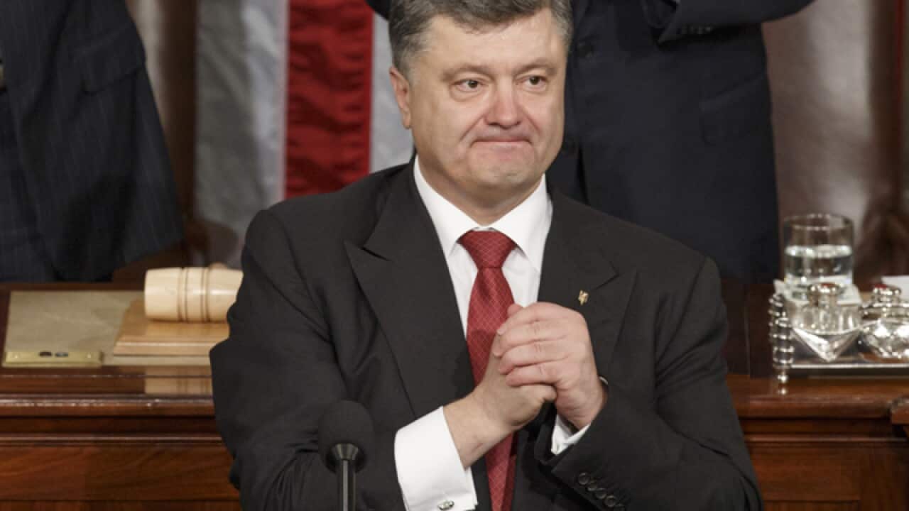 Ukrainian President Petro Poroshenko