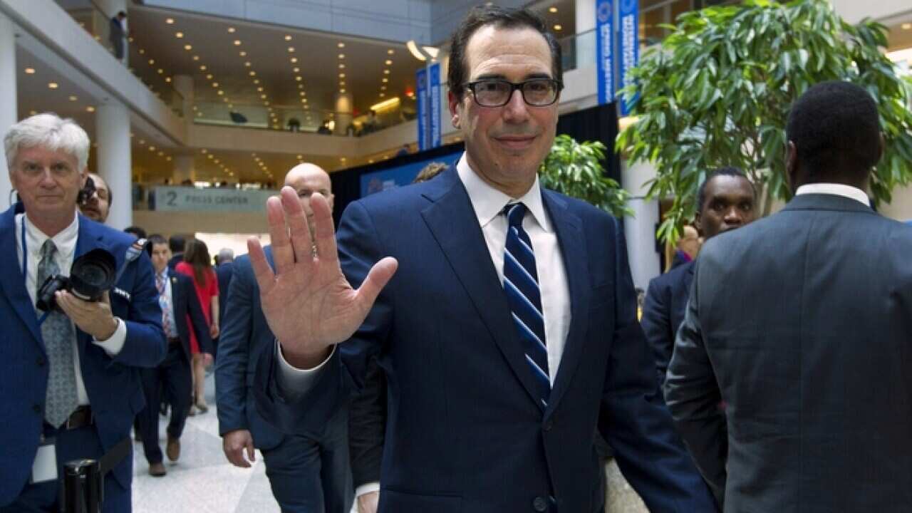 US Treasury Secretary Steven Mnuchin is optimistic trade talks with China are close to concluding.