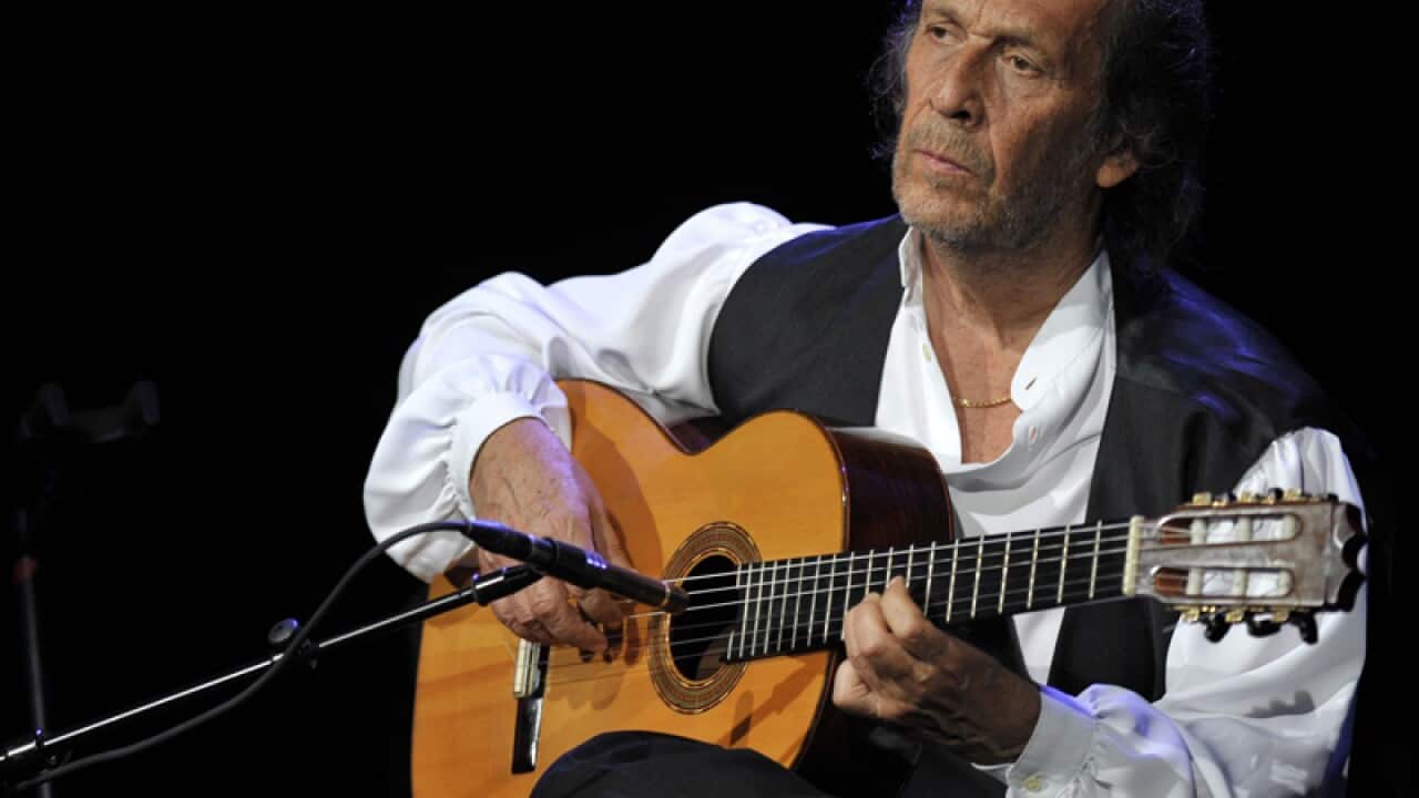 Spanish flamenco guitarist Paco de Lucia