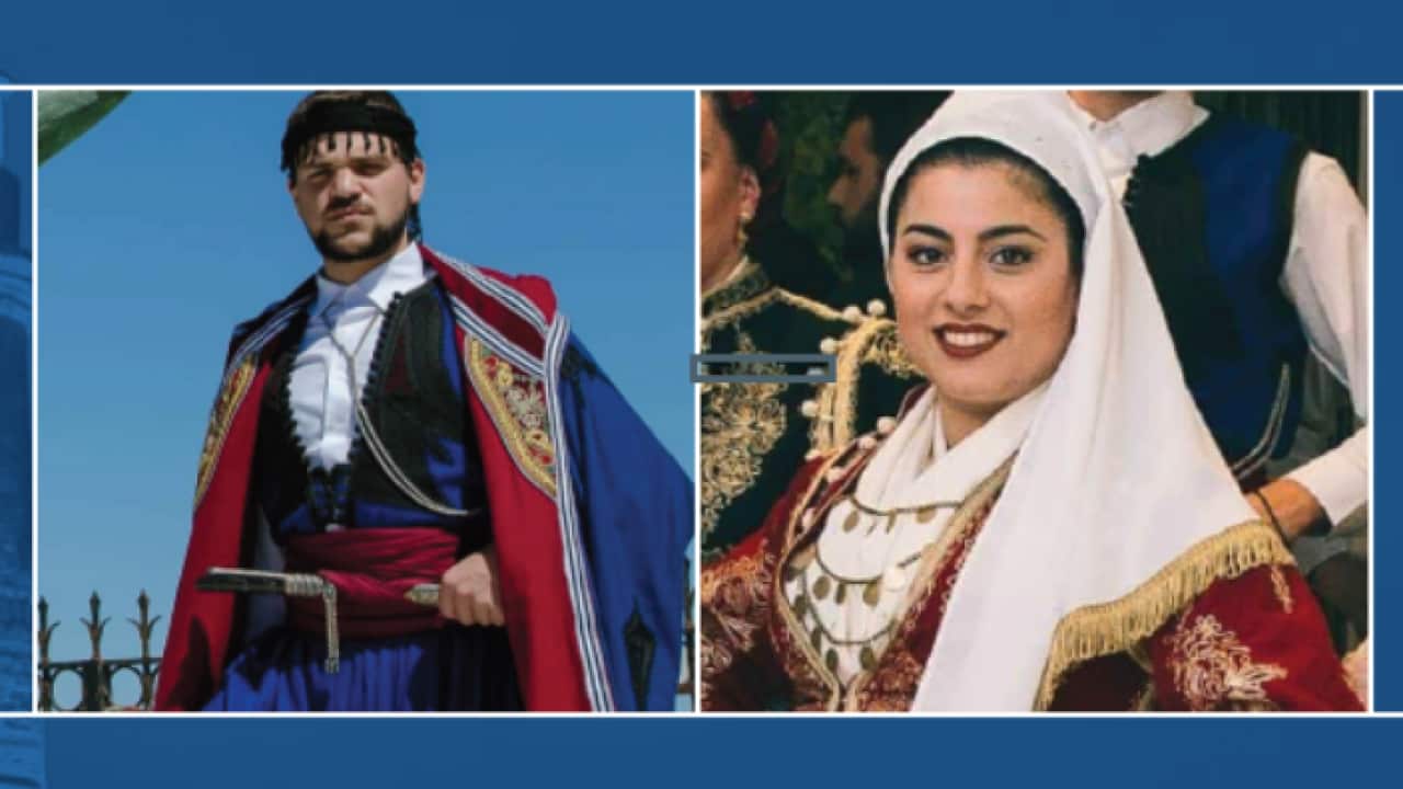 Manolis Tzanidakis and Christina Stamataki