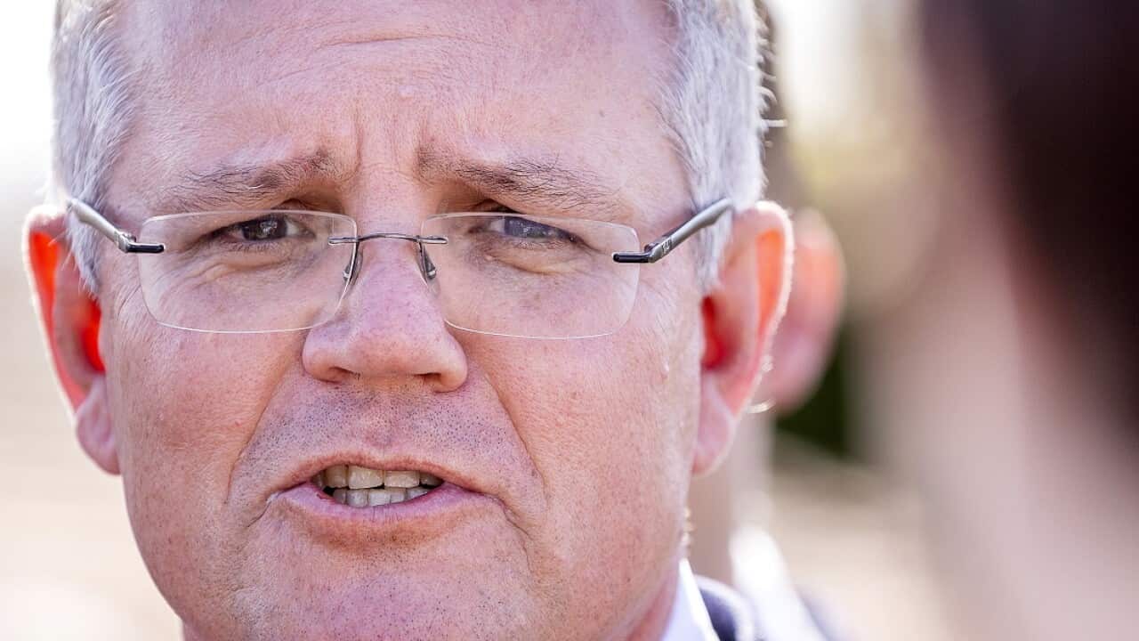 The latest poll has Scott Morrison ahead over Bill Shorten as preferred PM.