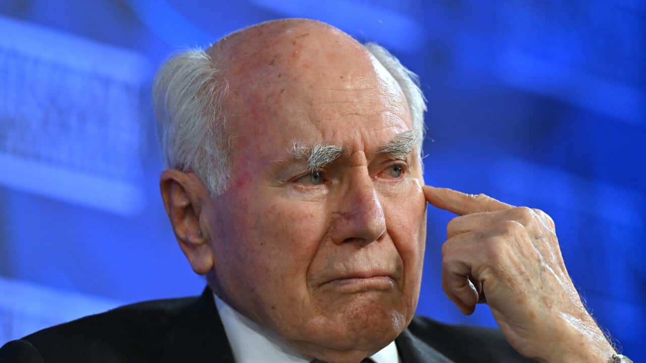 Former Australian prime minister John Howard.