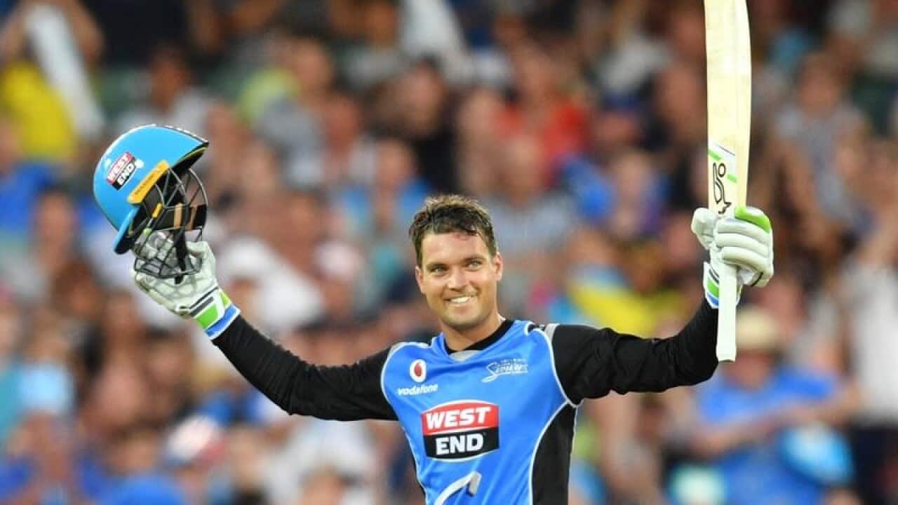 Adelaide Strikers wicketkeeper Alex Carey
