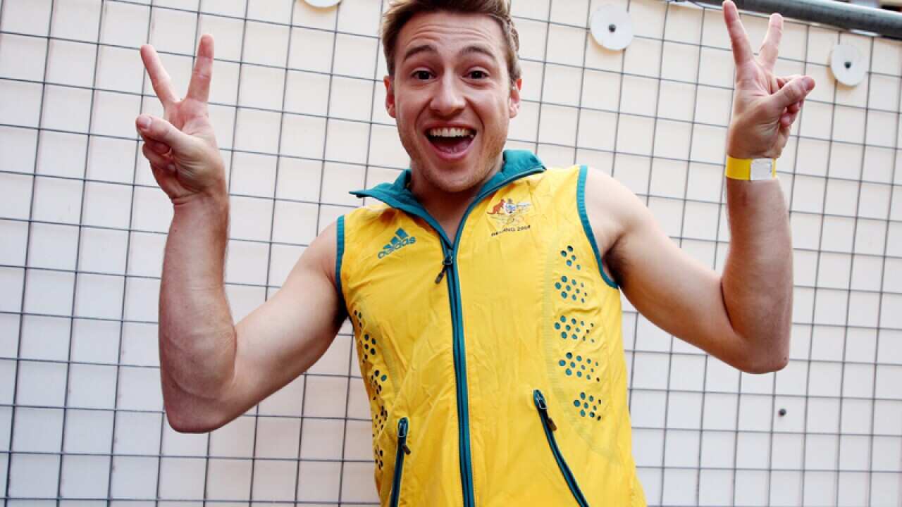 Gold medal winning Olympic diver Matthew Mitcham