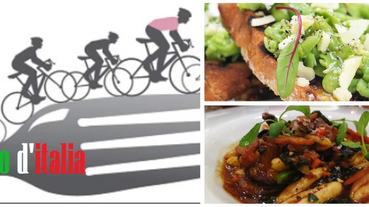 Riportare in tavola la cucina regionale: i sapori delle tappe del Giro d'Italia.