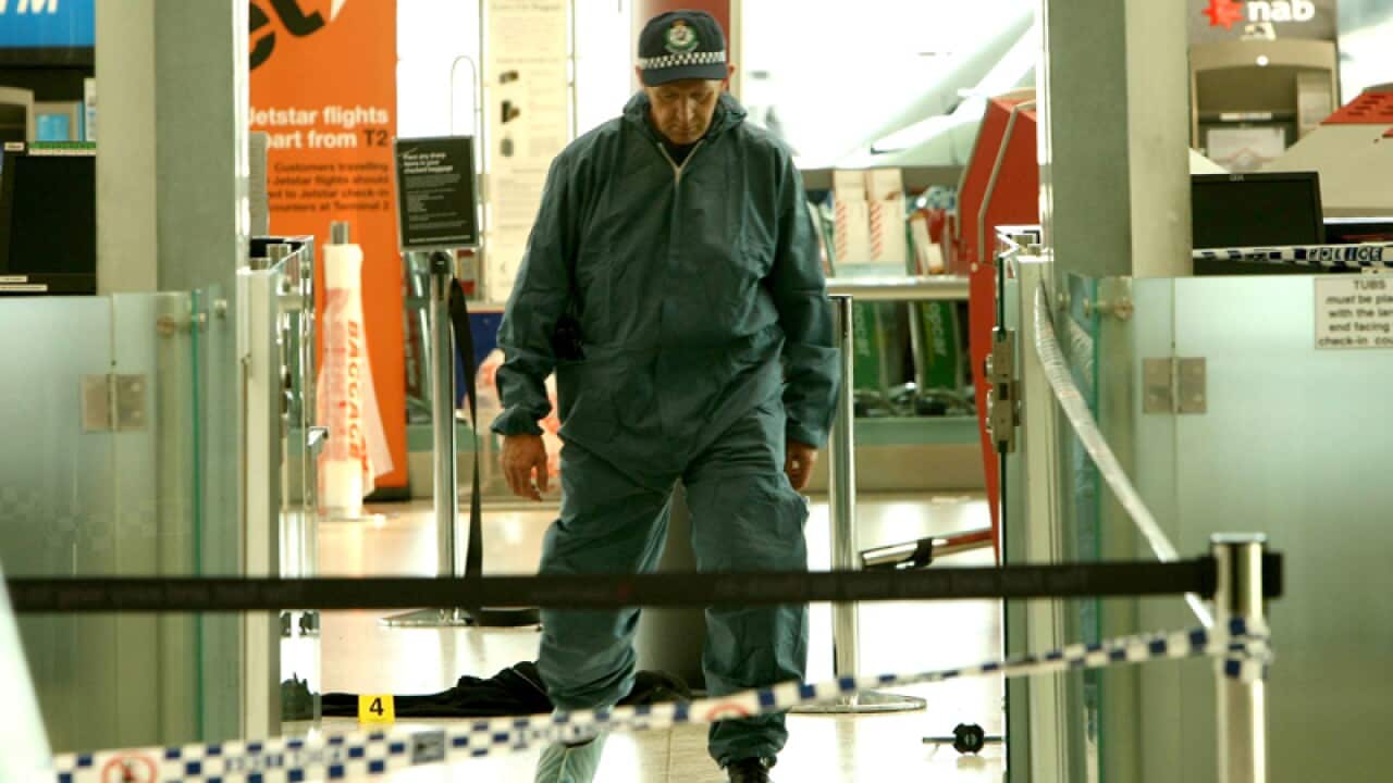 the scene where Anthony Zervas was killed