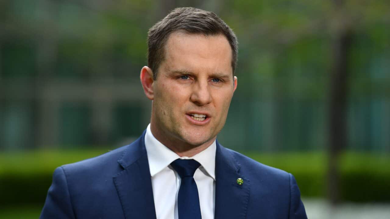 Minister for Immigration Alex Hawke.