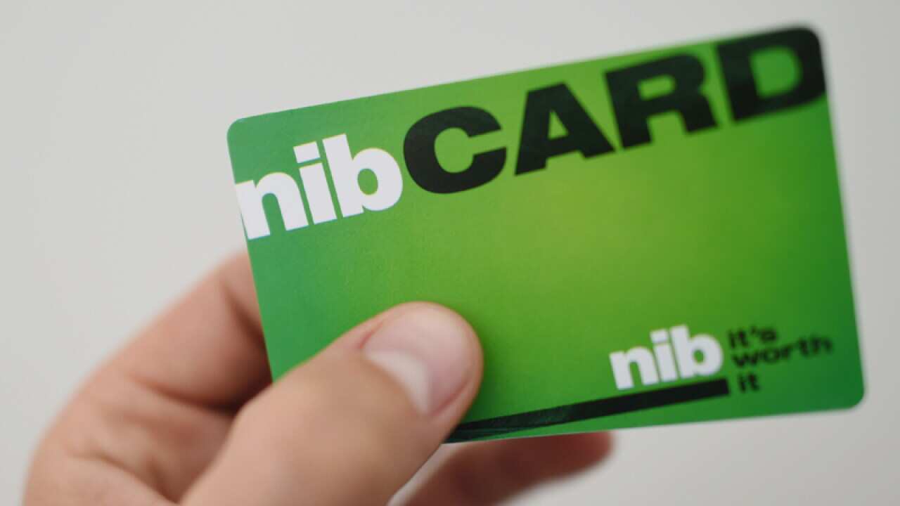 A nib health insurance card