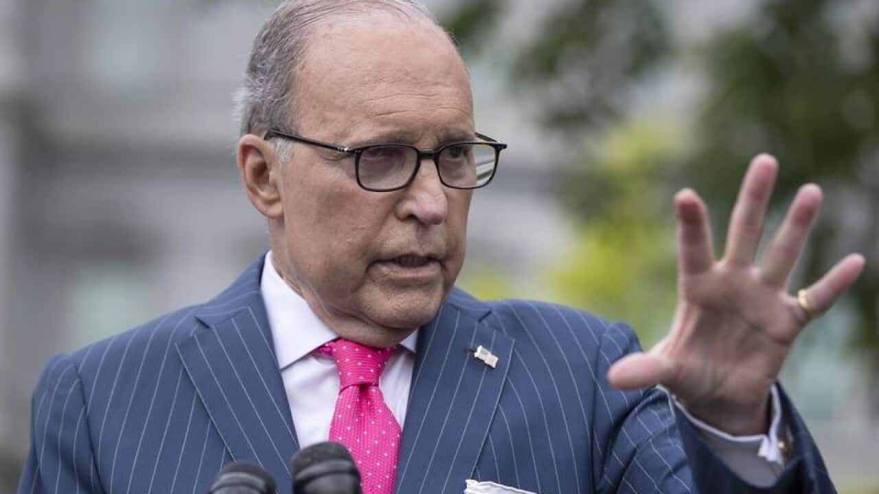 White House economic adviser Larry Kudlow