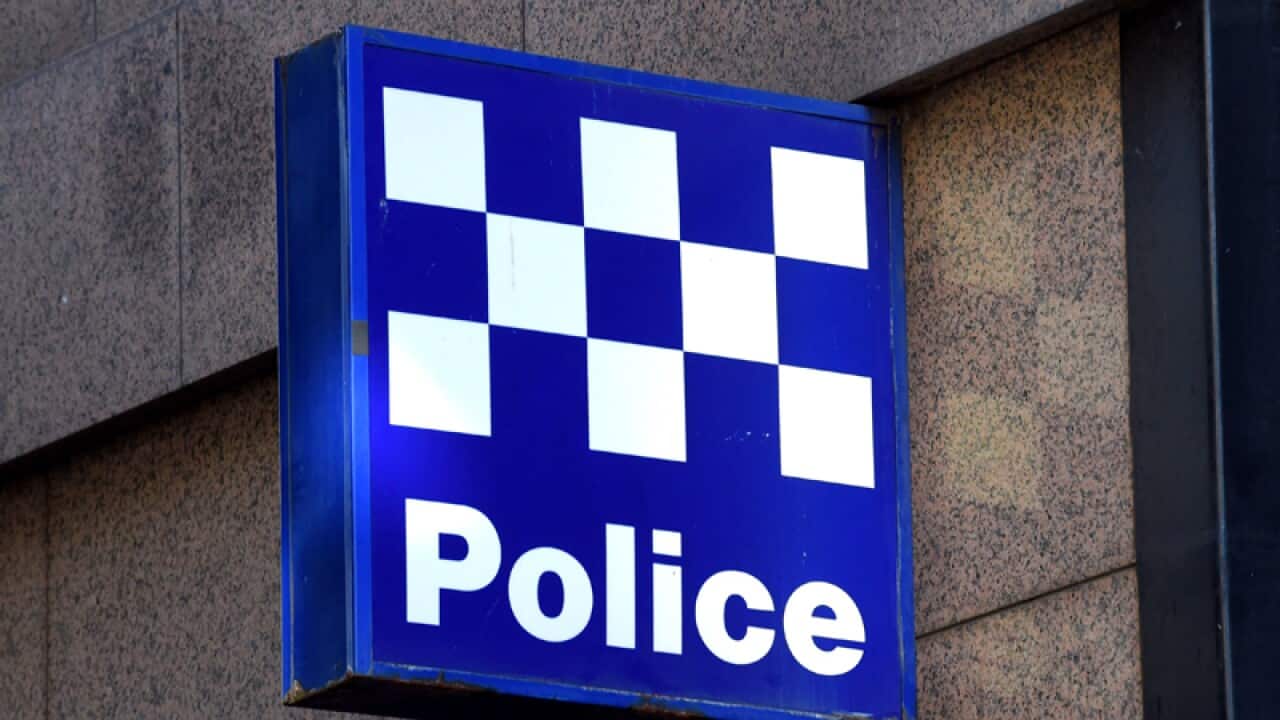 Police station sign