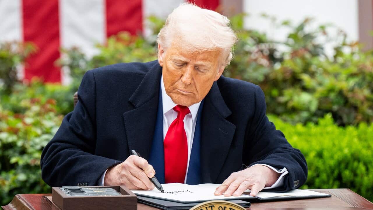 White House "Liberation Day" Reciprocal Tariffs Executive Order Signing
