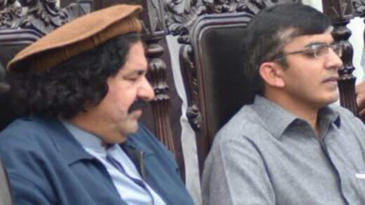 PTM leaders, Mohsin Dawar and Ali Wazir