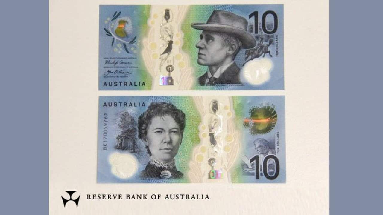 1. A supplied image obtained on Tuesday, September 19, 2017, of Australia's new $10 banknote