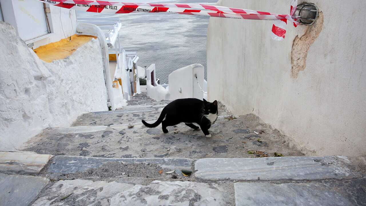 Wave of seismic activity recorded near the Greek island of Santorini
