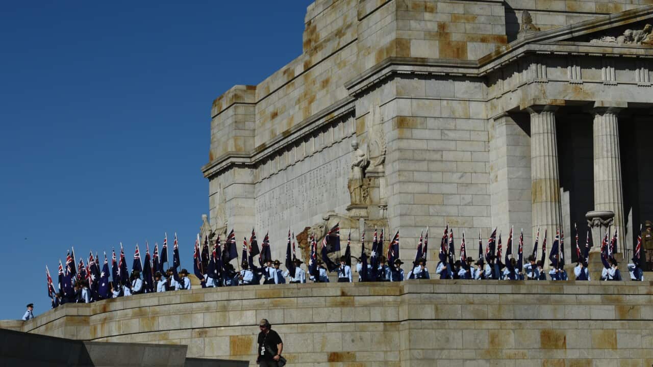 2021 ANZAC Day Ceremony in Melbourne