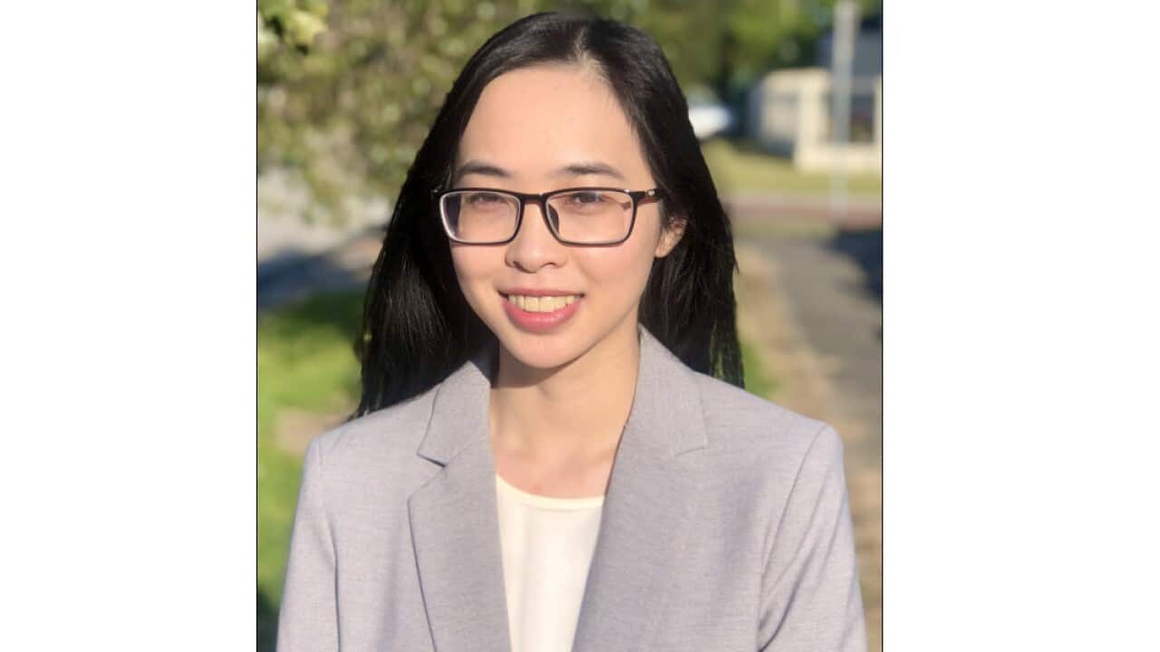 Council candidate Angela Holl in Springvale North