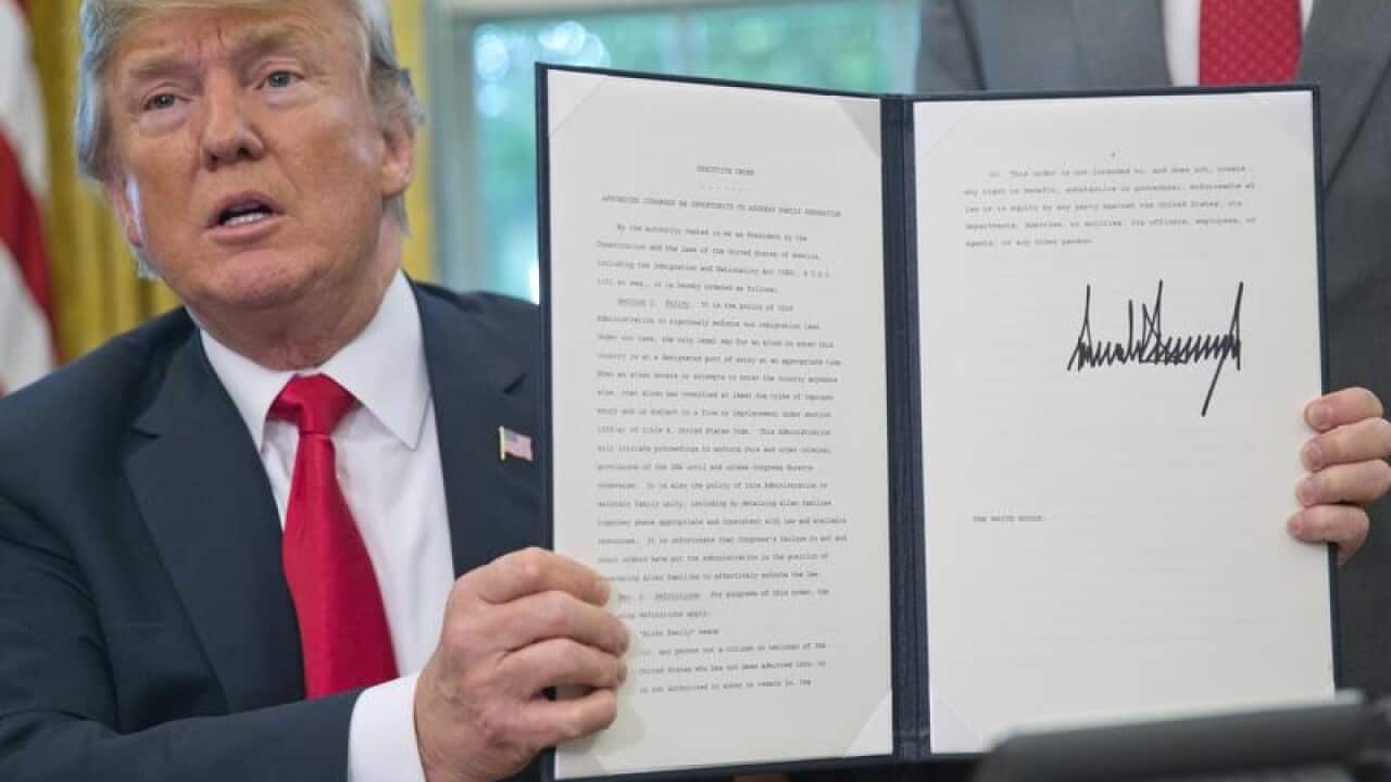 US President Donald Trump