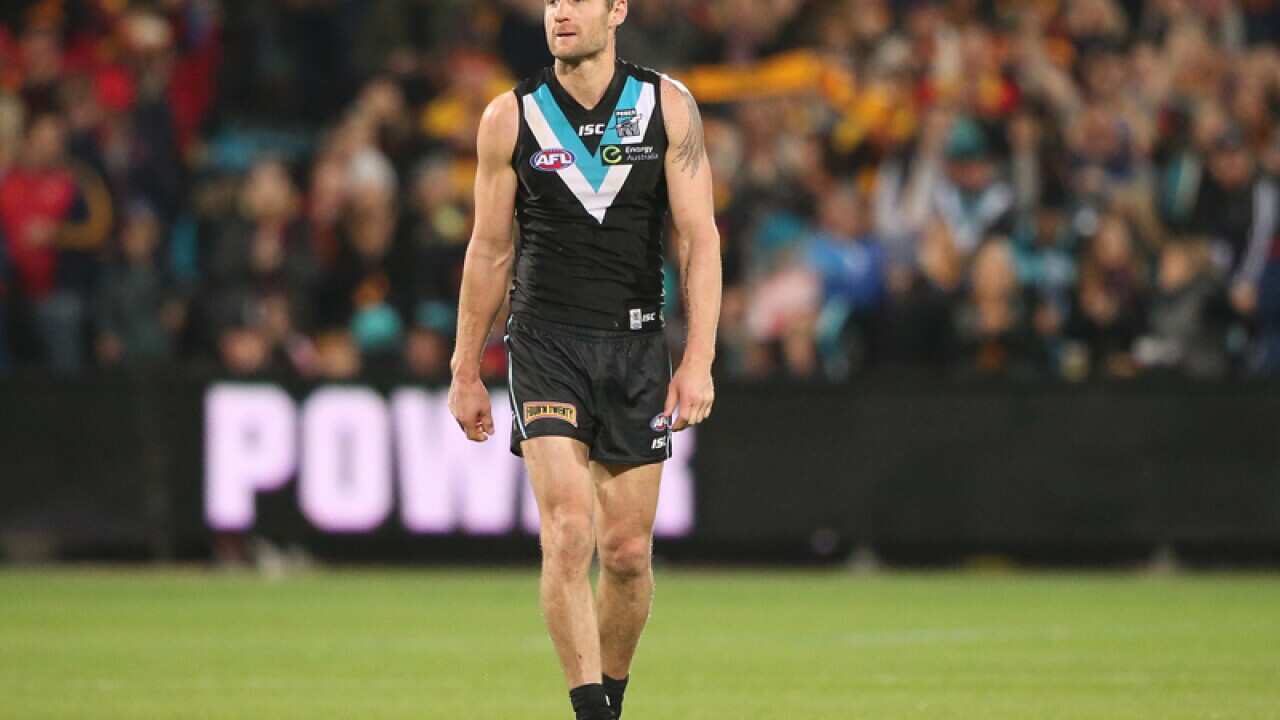 Port Adelaide forward Jay Schulz
