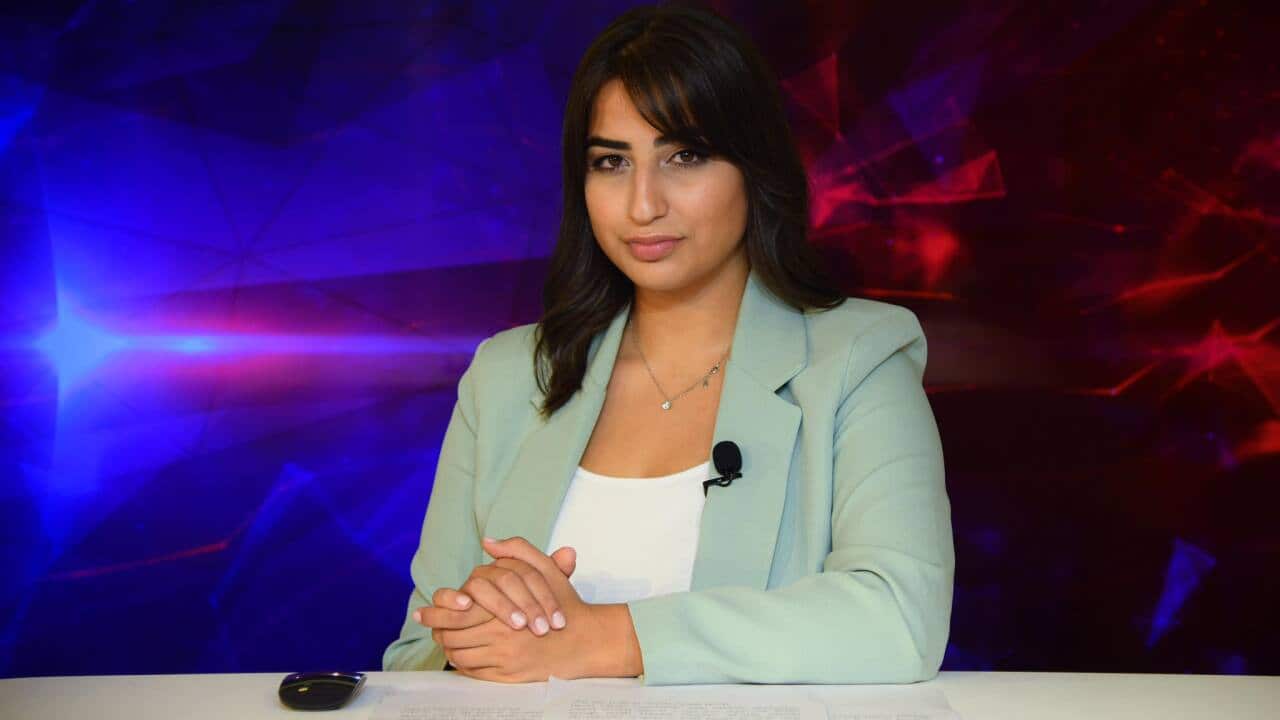 A young Assyrian lady has passion for Journalism