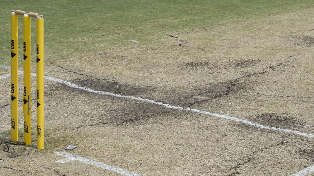 Cracks in the pitch