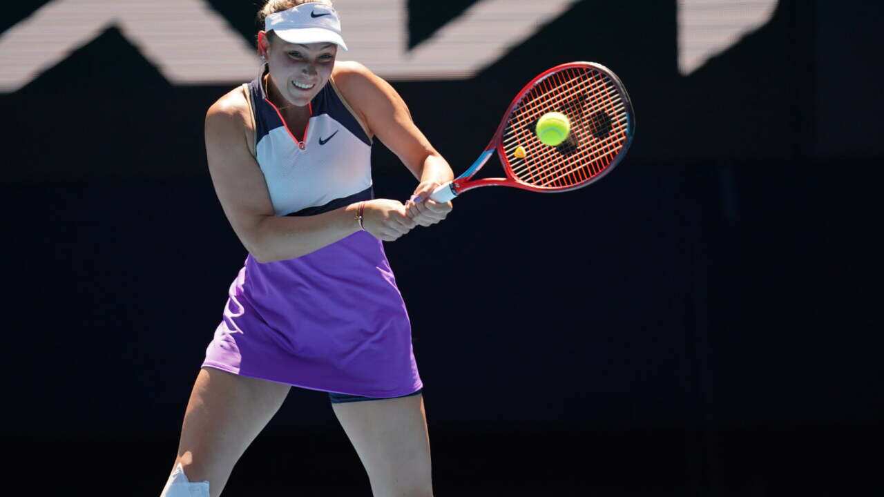 Donna Vekic round 4 2021