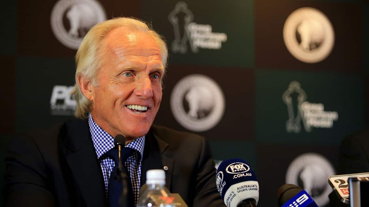Julie Bishop has confirmed Greg Norman has been enlisted to lobby for an Australian exemption from trade tariffs.