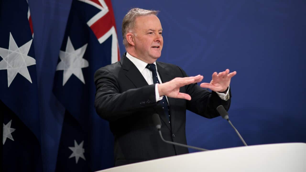 Anthony Albanese announces his opposition frontbench team (AAP)