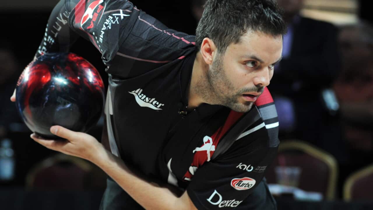 Jason Belmonte, of Australia