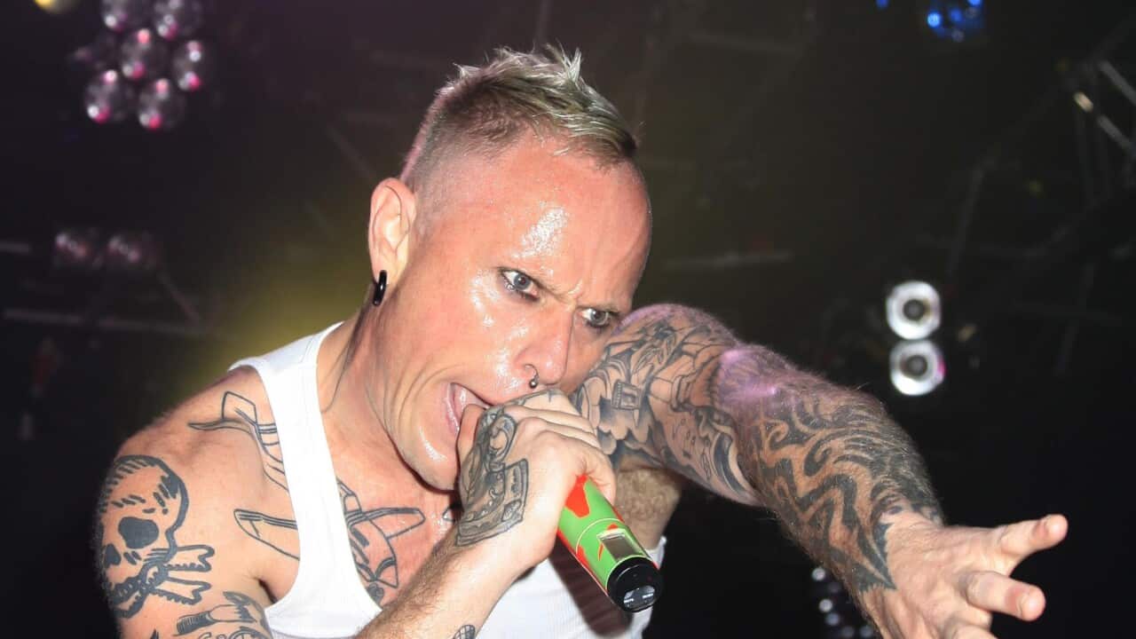 Keith Flint of the Prodigy has died aged 49.
