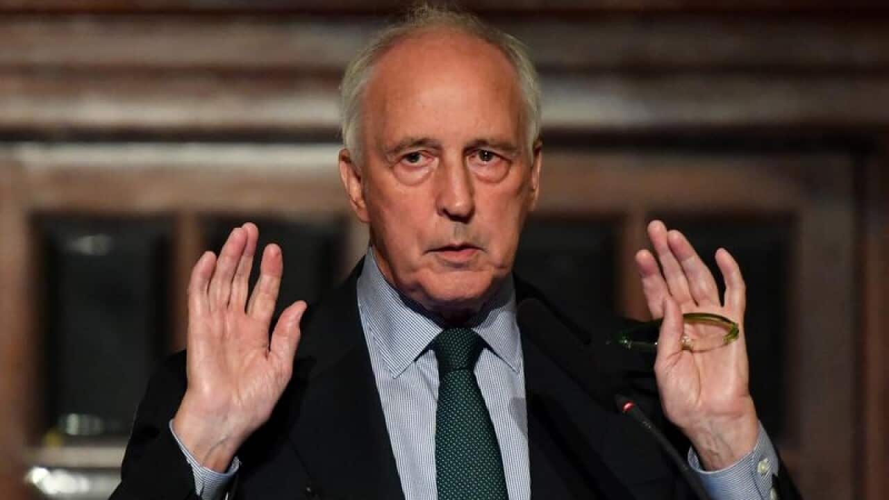 Former Australian Prime Minister Paul Keating.