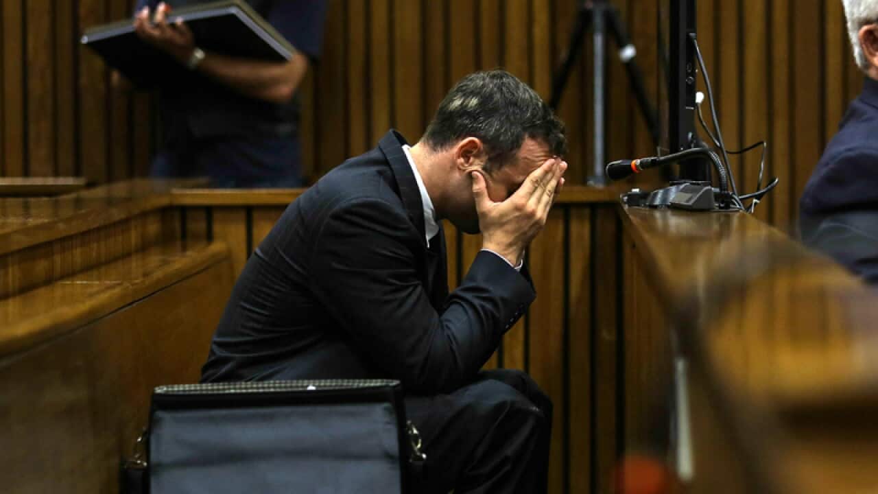 Oscar Pistorius at the North Gauteng High Court