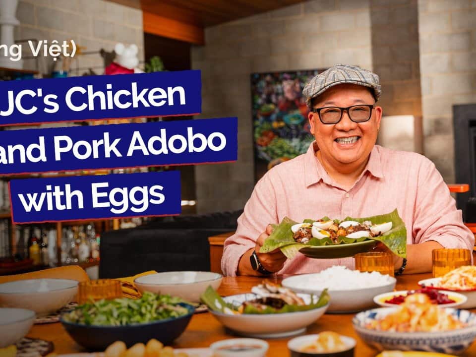 EP1 | JC's Chicken and Pork Adobo with Eggs | Tiếng Việt