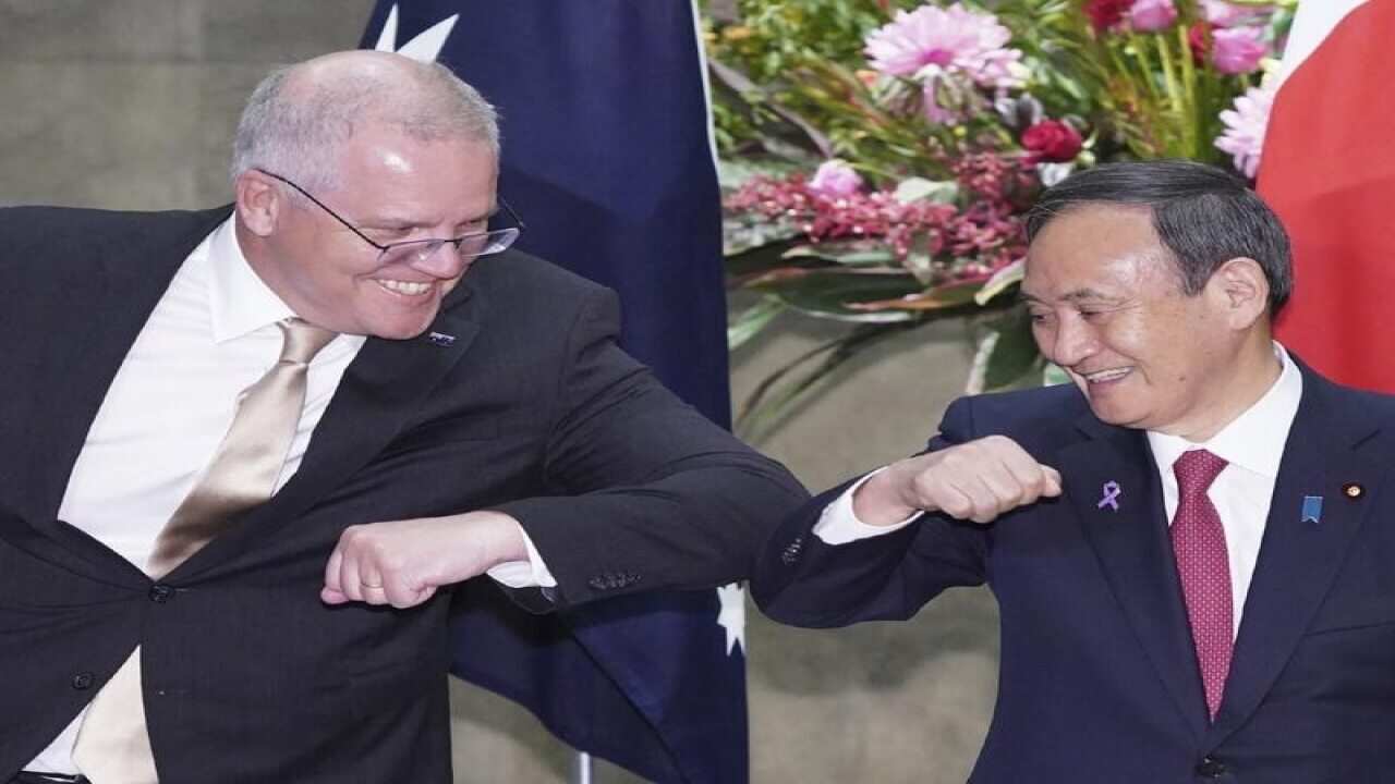 Australian PM visits Japan