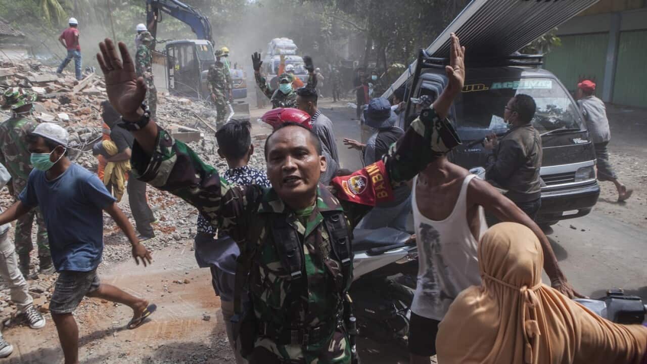 Earthquake Hit Lombok, Indonesia
