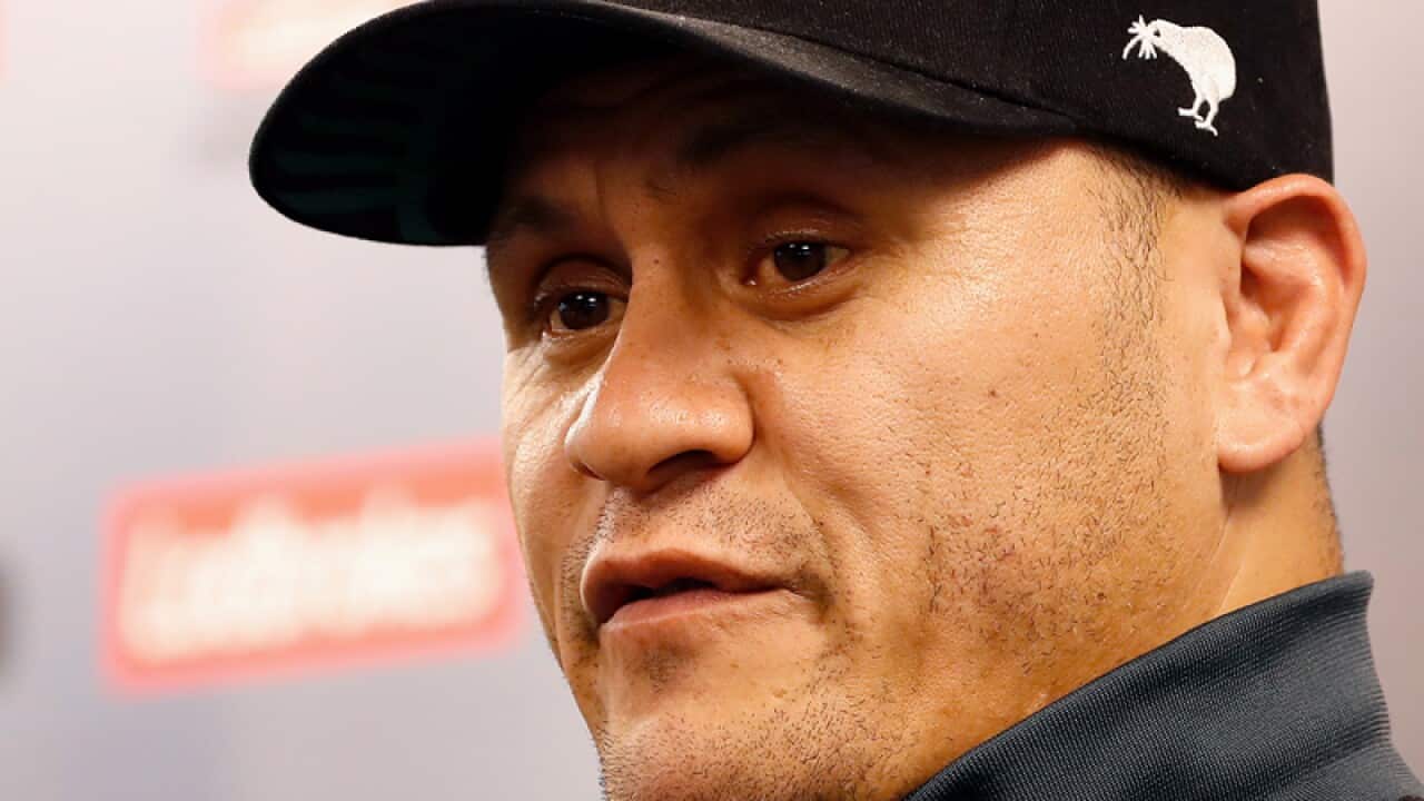 New Zealand head coach David Kidwell