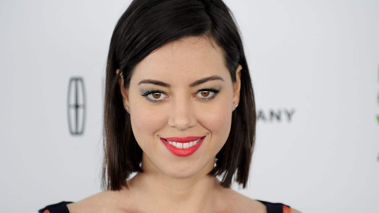 Aubrey Plaza has been named in the second celebrity hack
