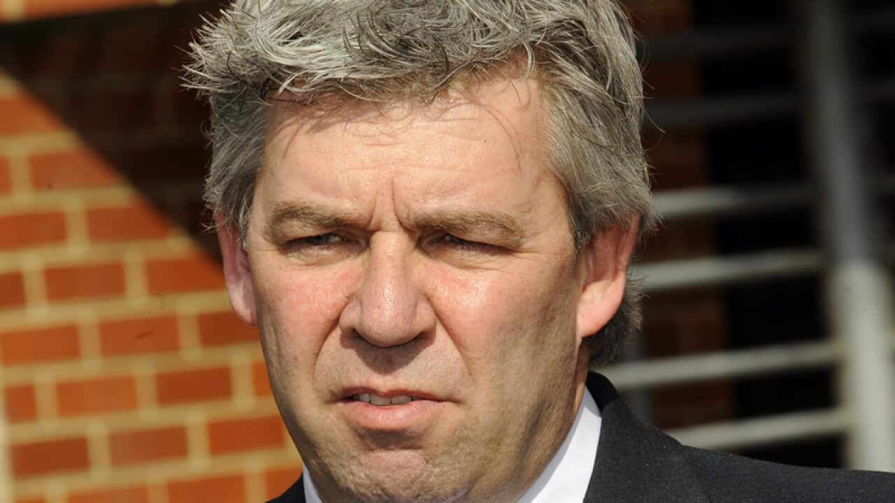 Disgraced former Melbourne Storm CEO Brian Waldron