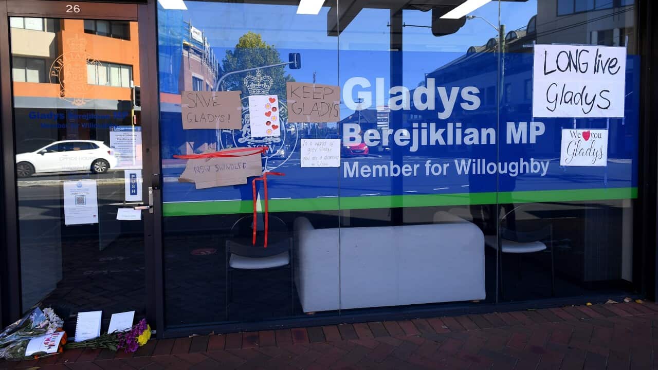 Gladys Berejiklian's electorate office (AAP)
