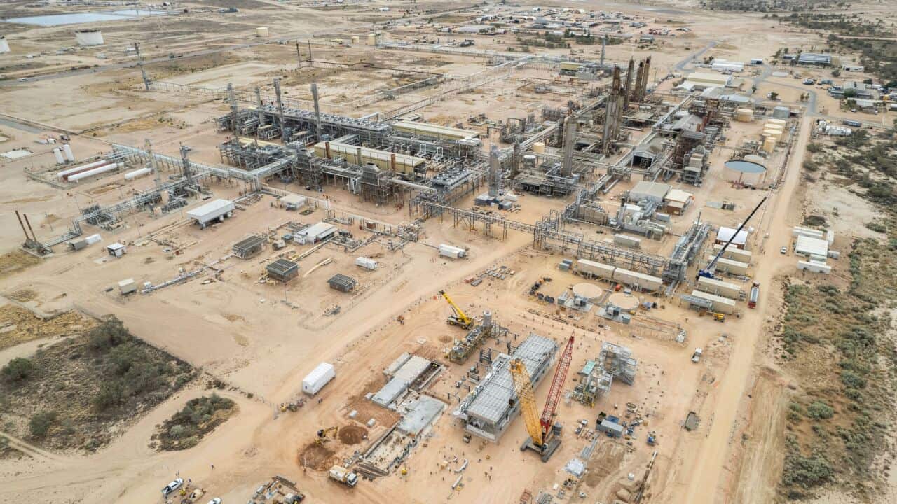 SANTOS PLANT SOUTH AUSTRALIA
