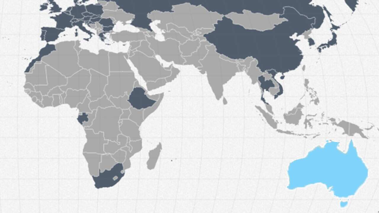 Paris climate summit interactive map